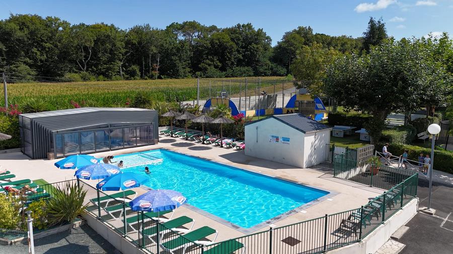 Camping landes pays basque avec piscine