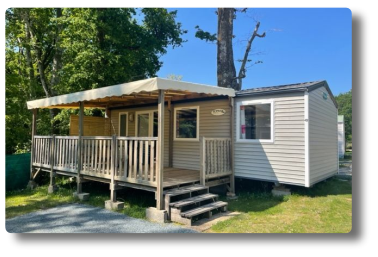 Mobilhome 3 chambres 6 personnes Landes